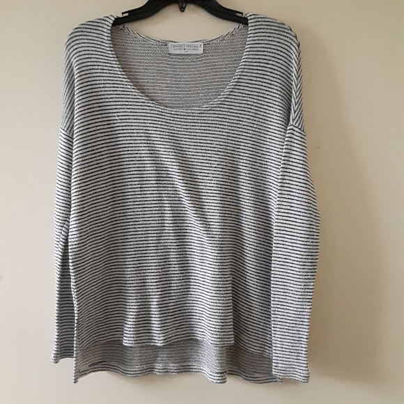 Project Social T Light Knit Striped Sweater Sm - Picture 1 of 8